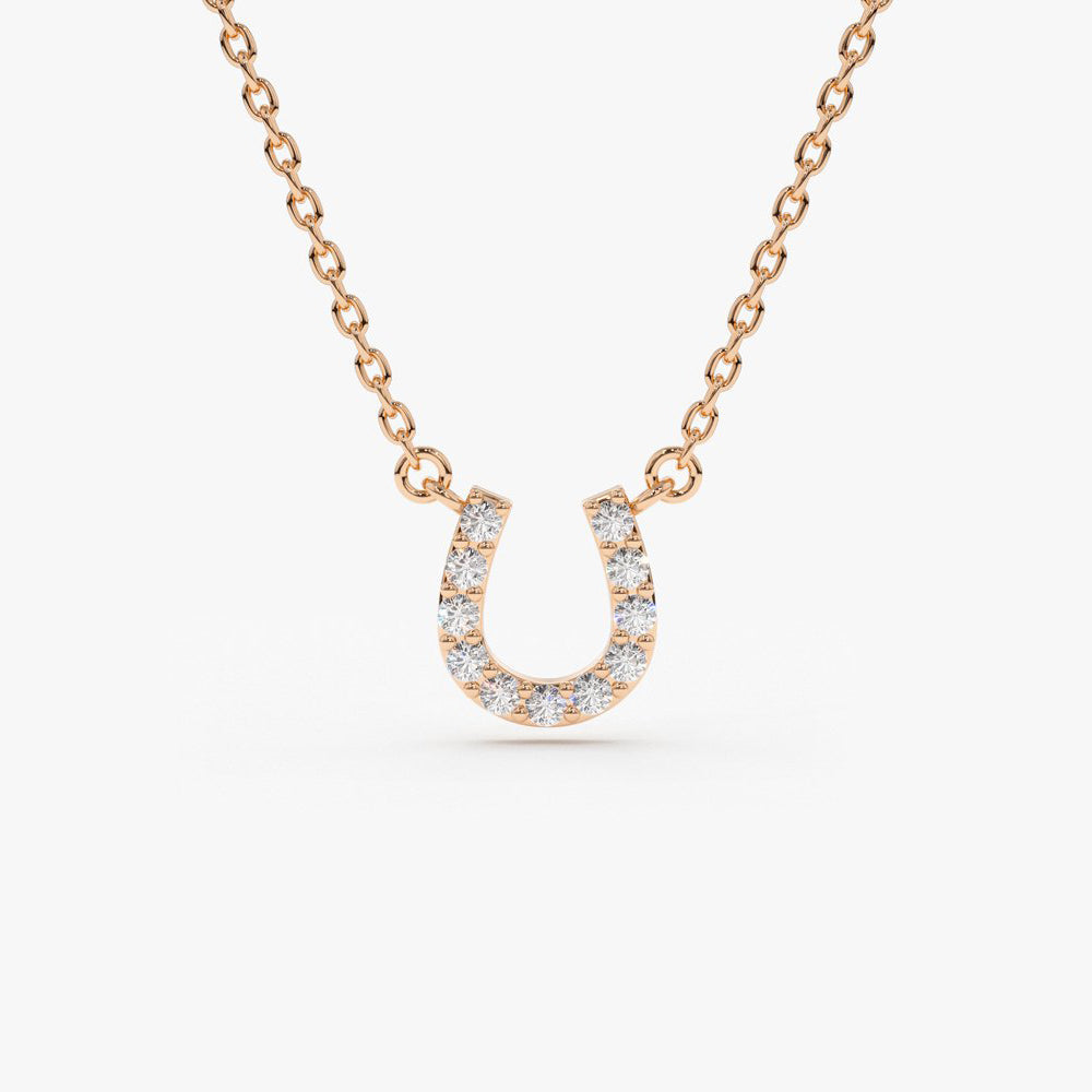 Delicate Horseshoe Necklace