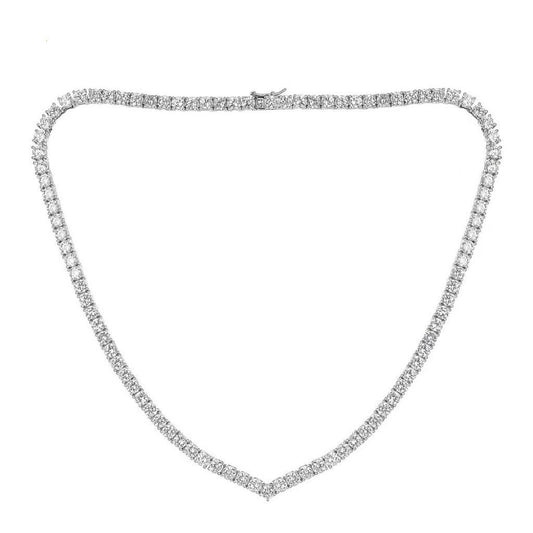 NOIR ÉLITE TENNIS NECKLACE