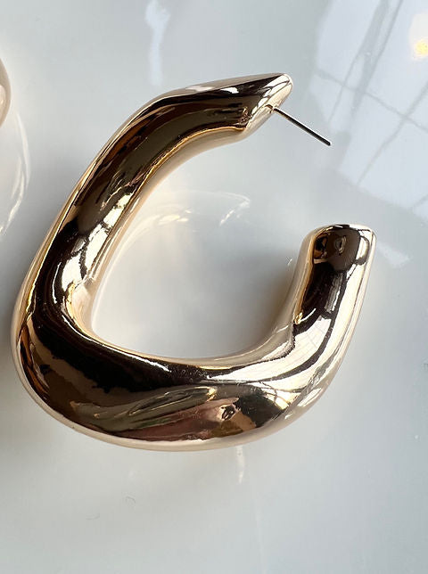 Oversized OG Gold Earrings