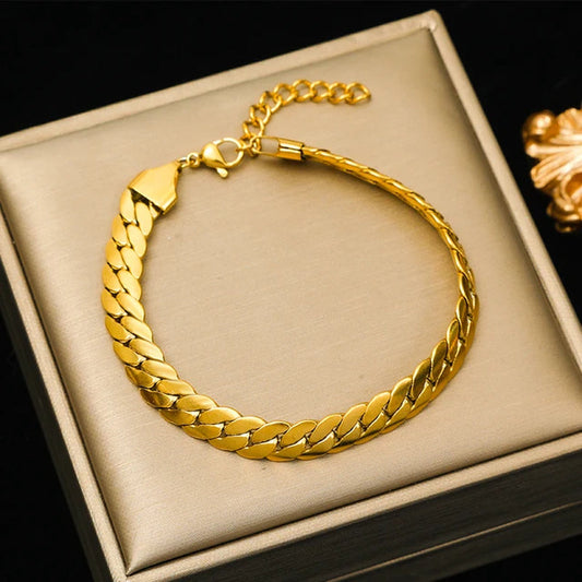 Allure Flat Chain Bracelet