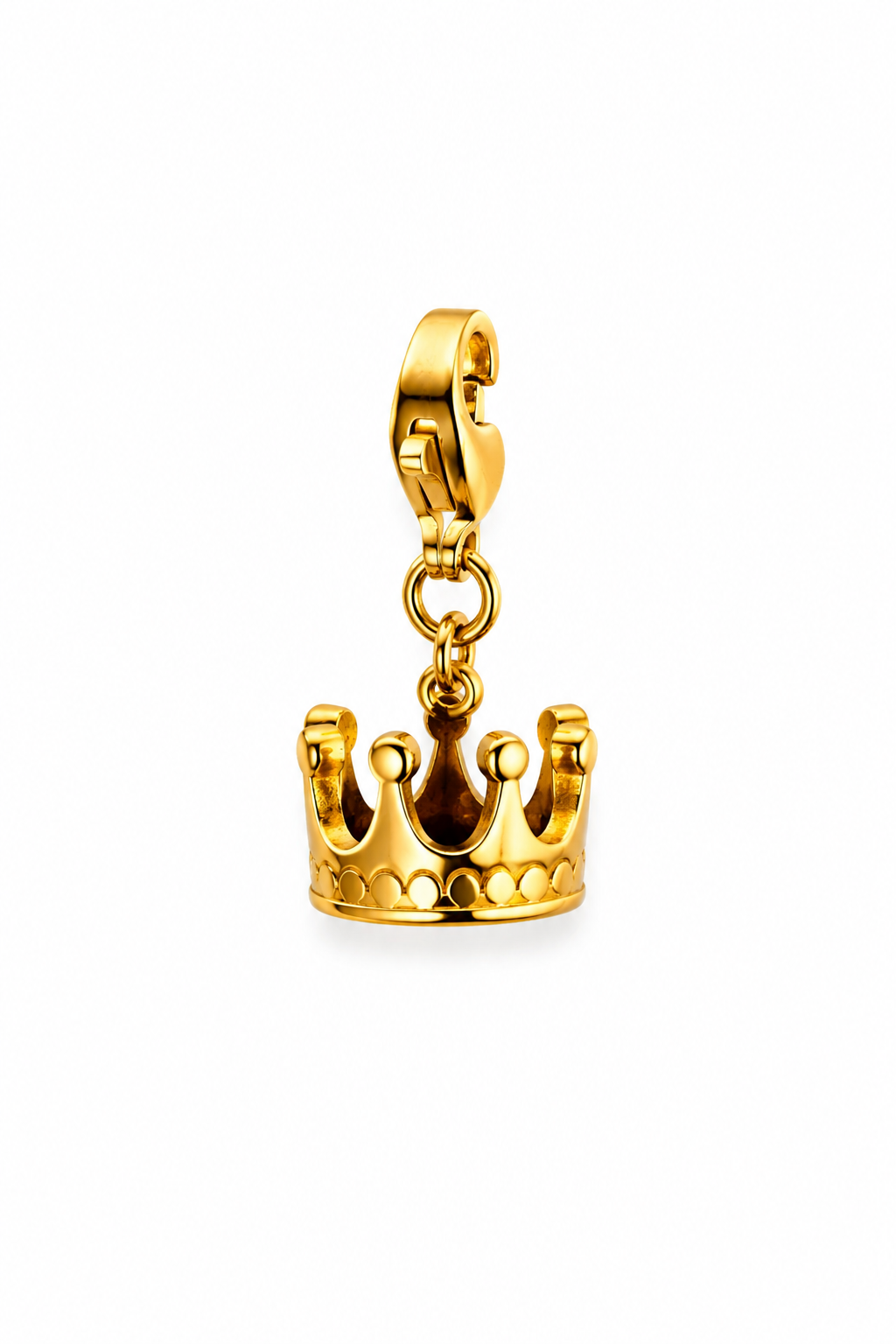 Crown Charm — 18K gold plated, Zewar.co