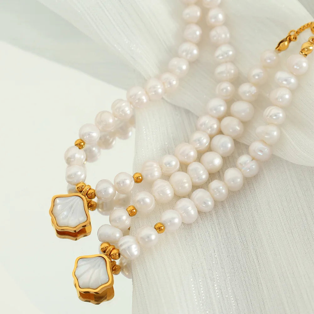 Shell Charm Bracelet
