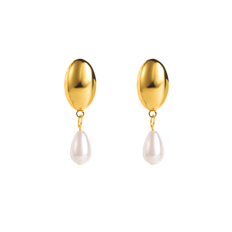 Élan Pearl Drop Earrings