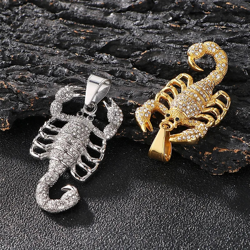 All Eyes Scorpion Necklace
