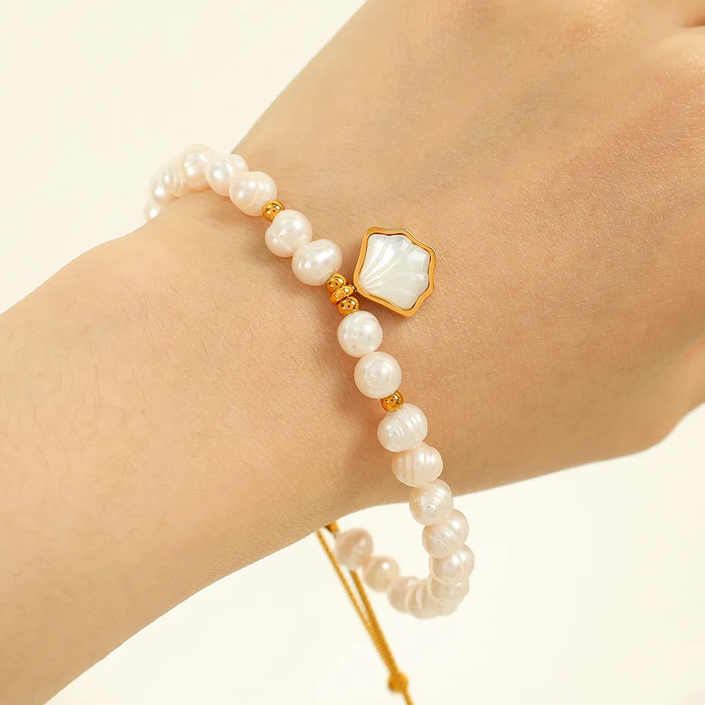 Shell Charm Bracelet
