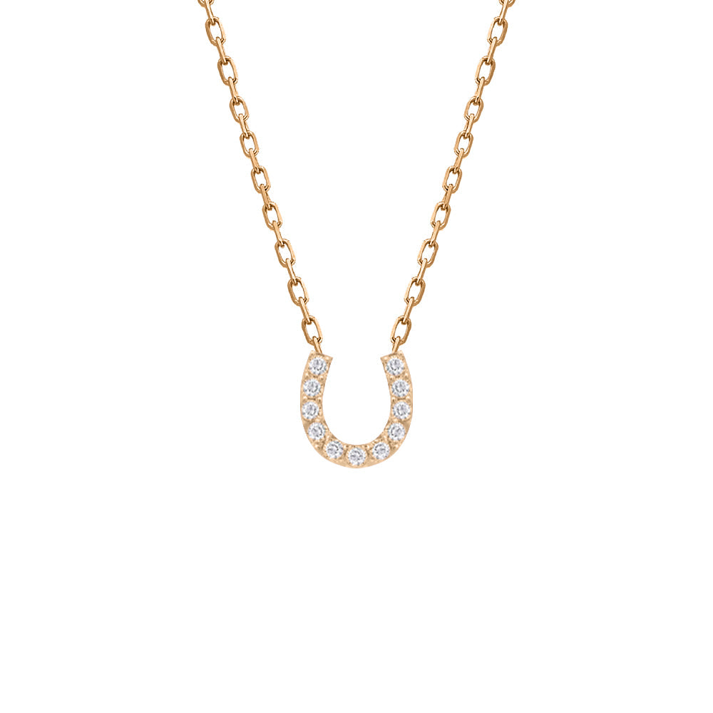 Delicate Horseshoe Necklace