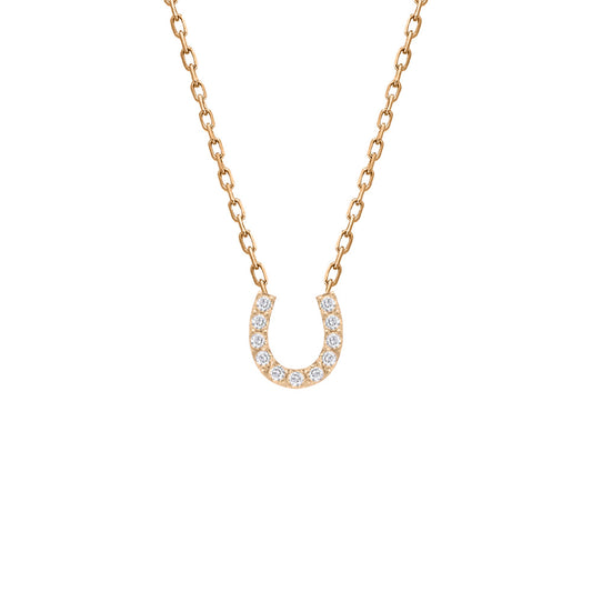 Delicate Horseshoe Necklace