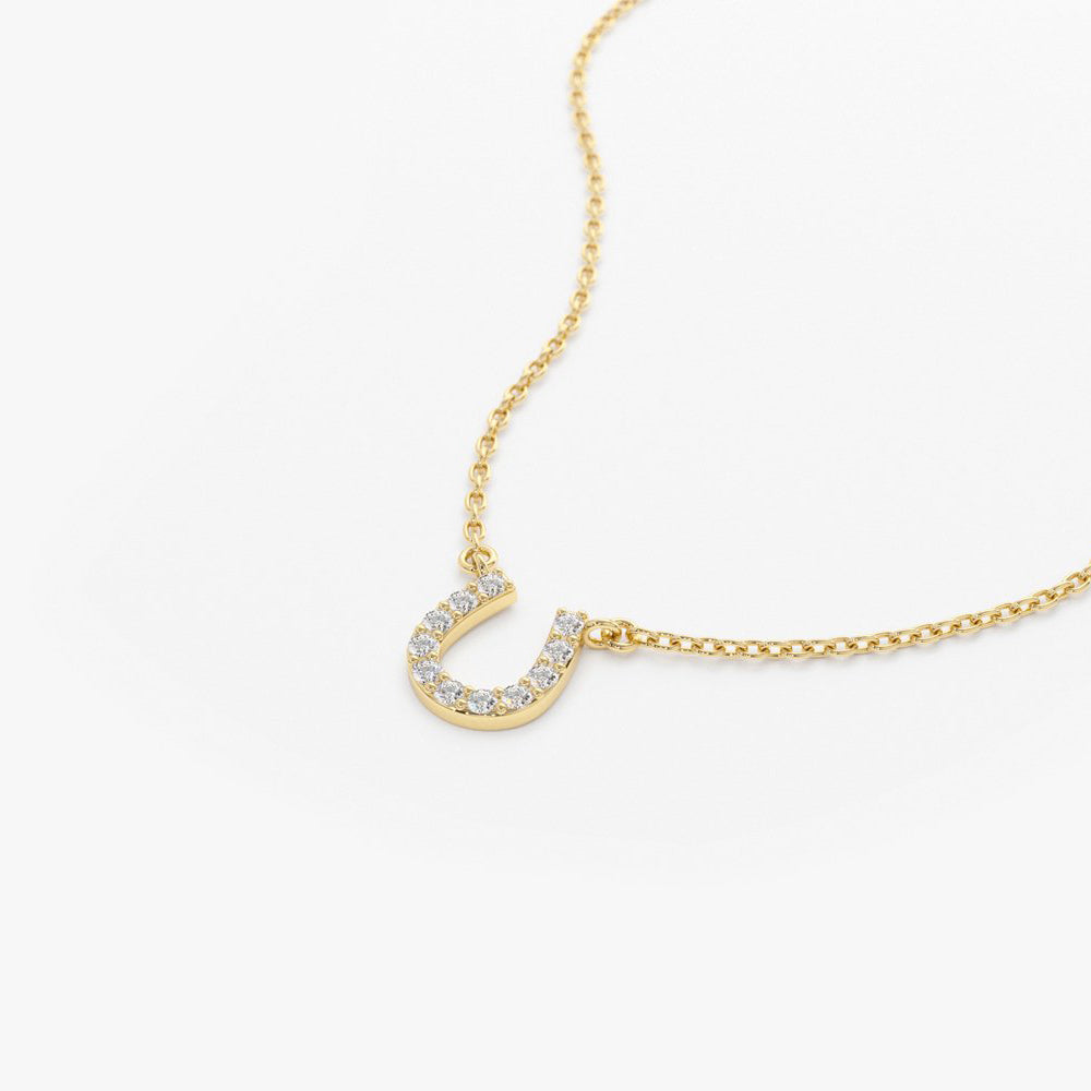 Delicate Horseshoe Necklace
