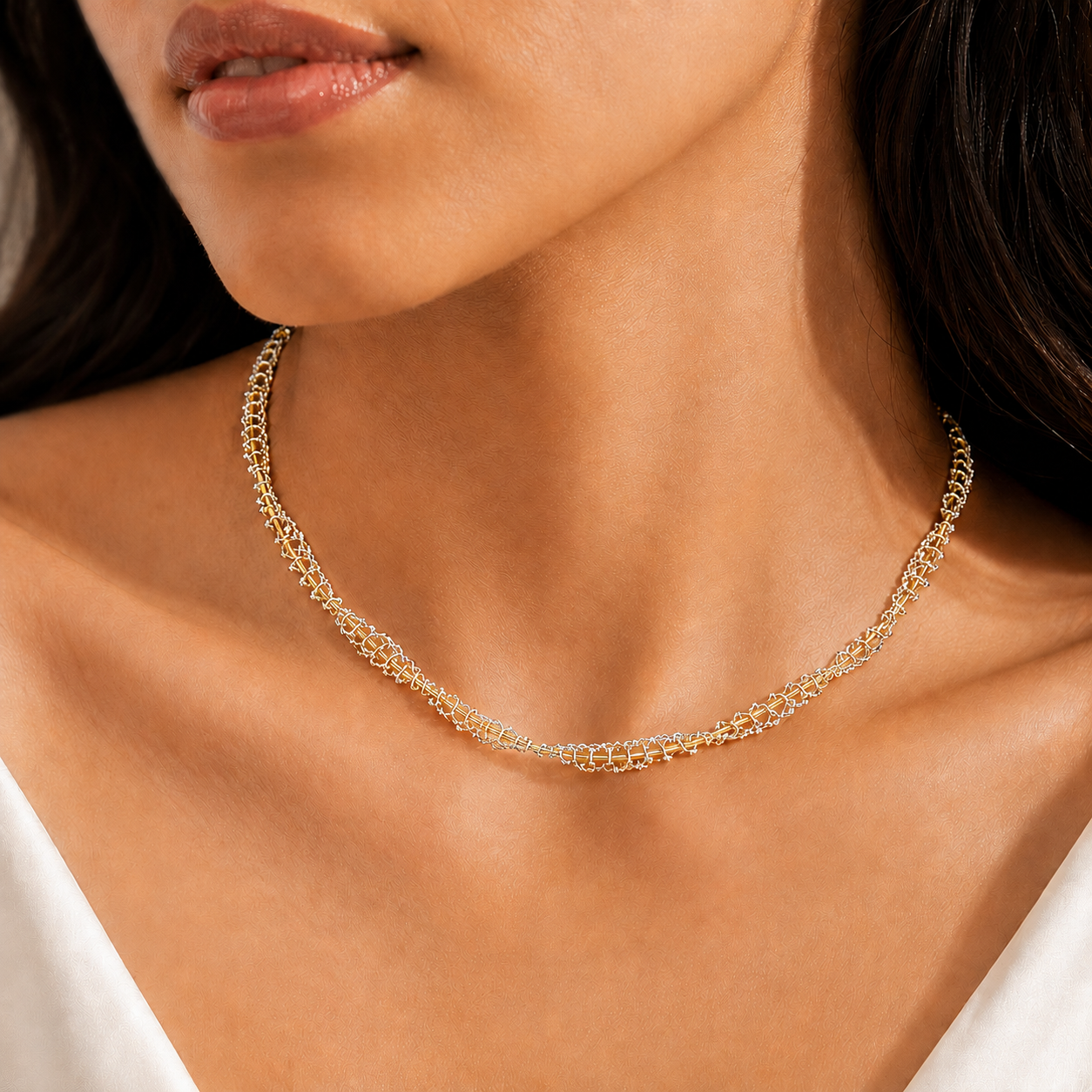 Twisted Hasli Necklace