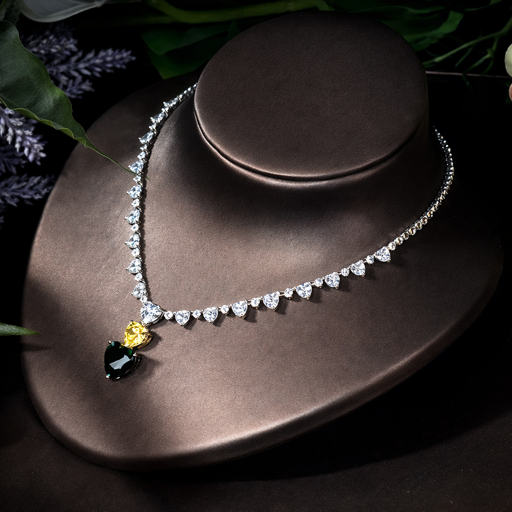 Heart of Titanic Necklace Set