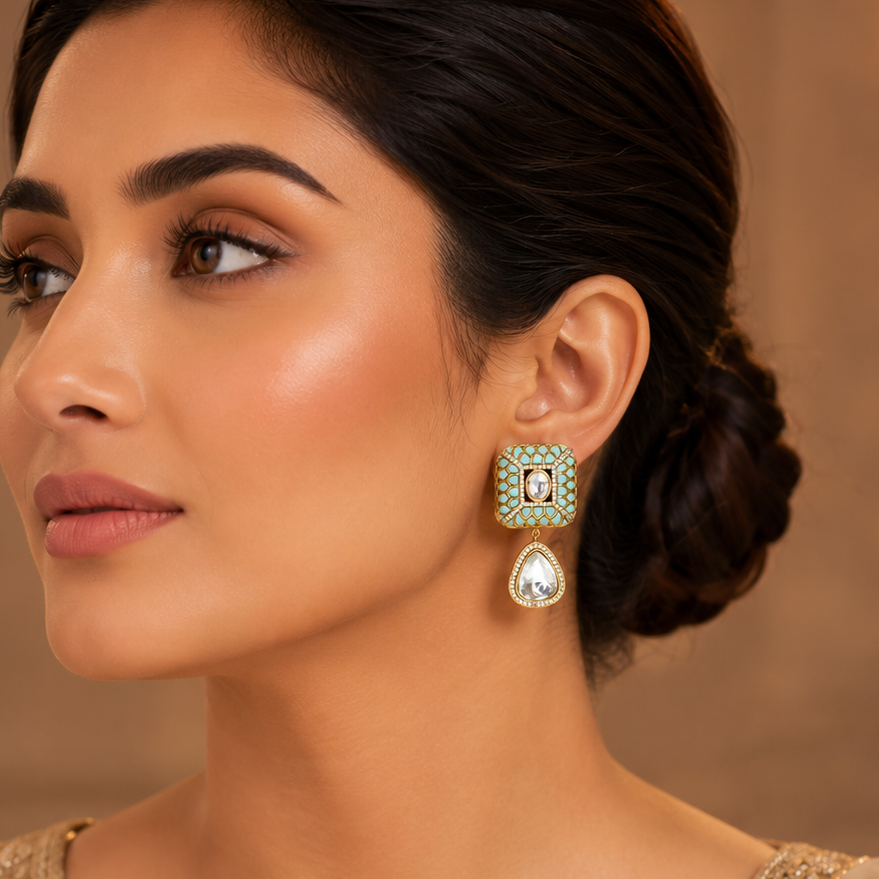Royal Amer Kundan Earrings