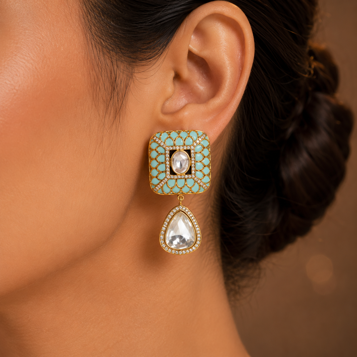 Royal Amer Kundan Earrings