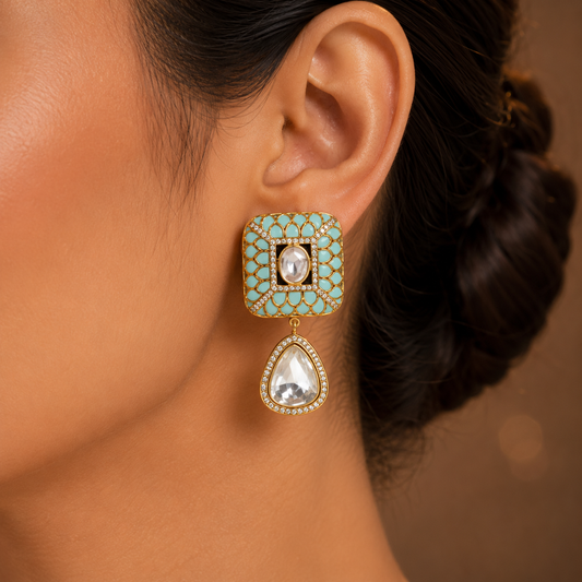 Royal Amer Kundan Earrings