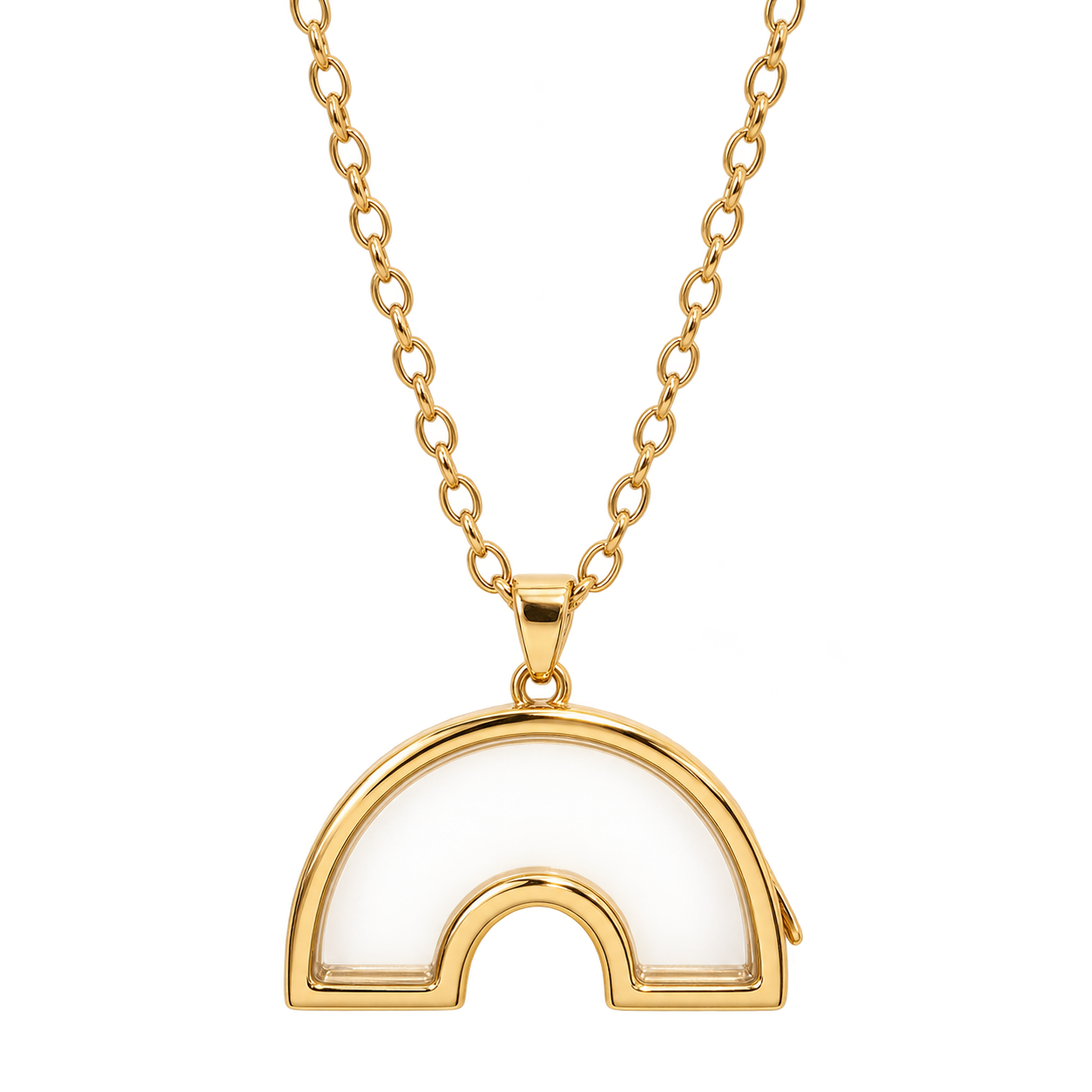 Rainbow Vault Locket