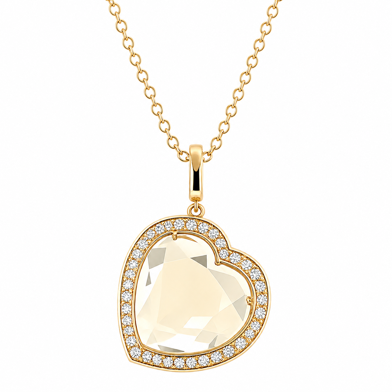 Honey Luxe Heart Locket