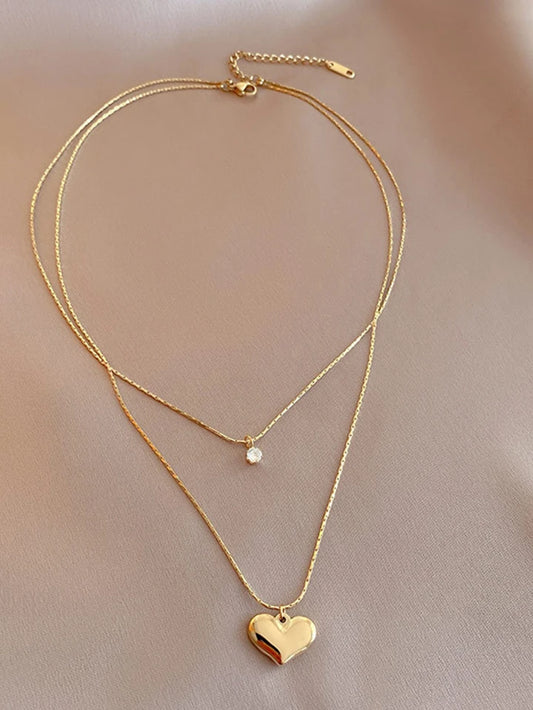 "Desire and elegance, wrapped in a layered heart design."