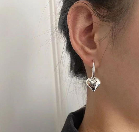 Heart Droop Earrings