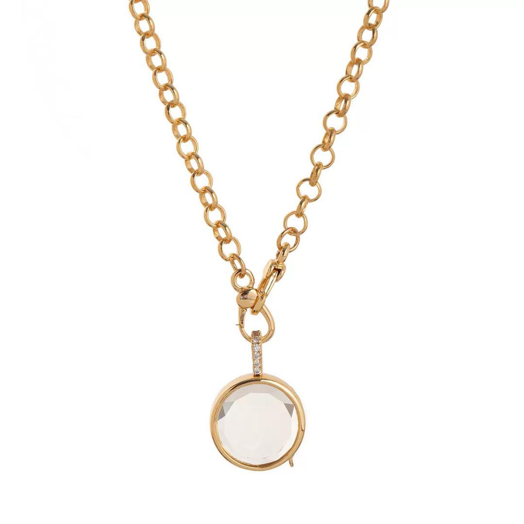 The Round Frame Necklace