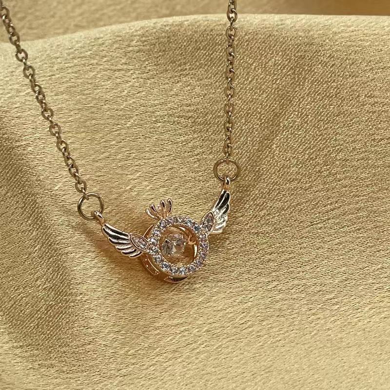 Halo Wing Necklace