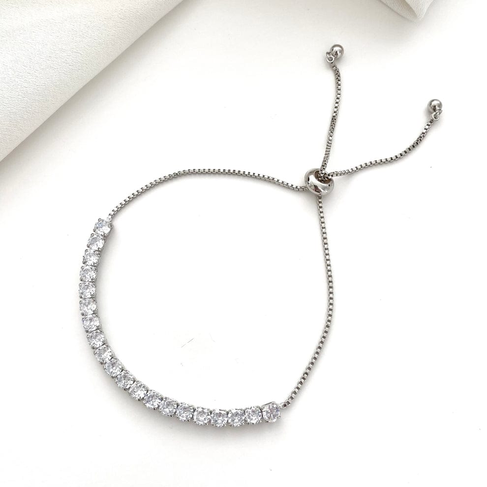 Diamond Tennis Bracelet (Adjustable)