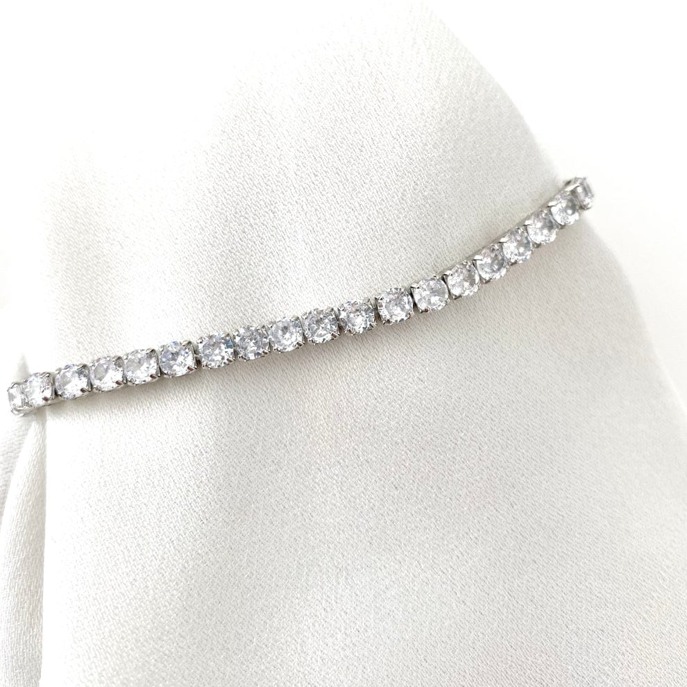 Diamond Tennis Bracelet (Adjustable)