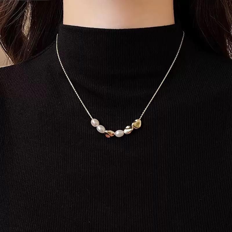 Luna Melt Pearl Necklace