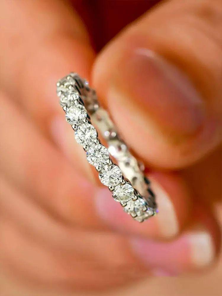 Infinity Shimmer Ring