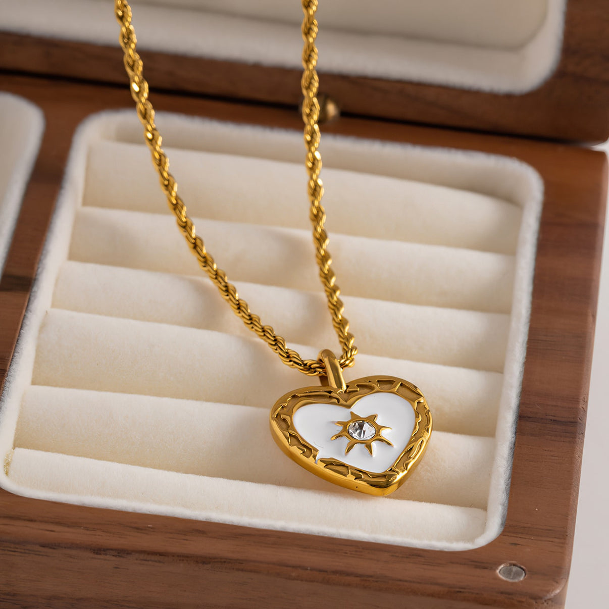 Heart Shaped Radiance Necklace