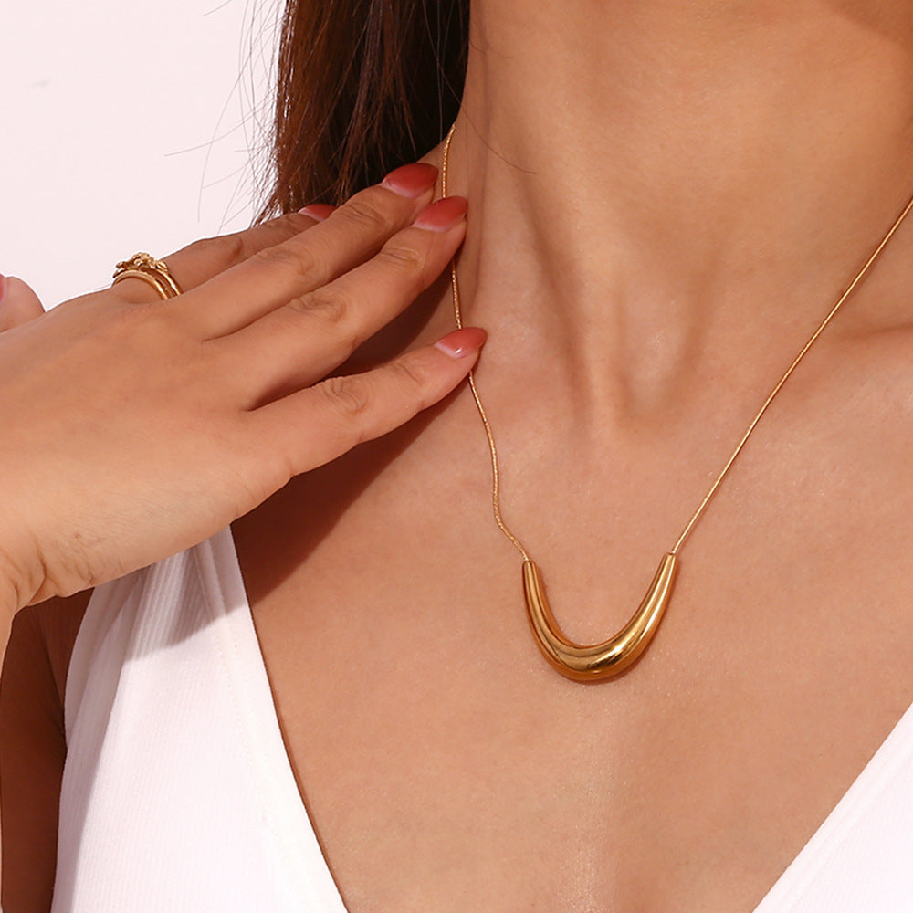 "Luxury, redefined in 18k gold."

"Timeless beauty, crafted in 18k."
 
Daily wearable Necklace 

PREFECT GIFT FOR WOME'NS