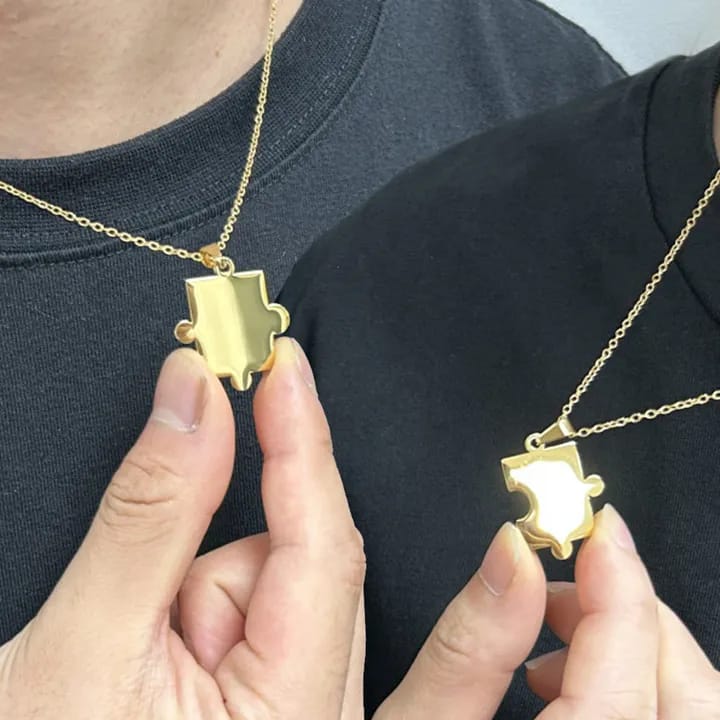 Inseparable Puzzle Necklace