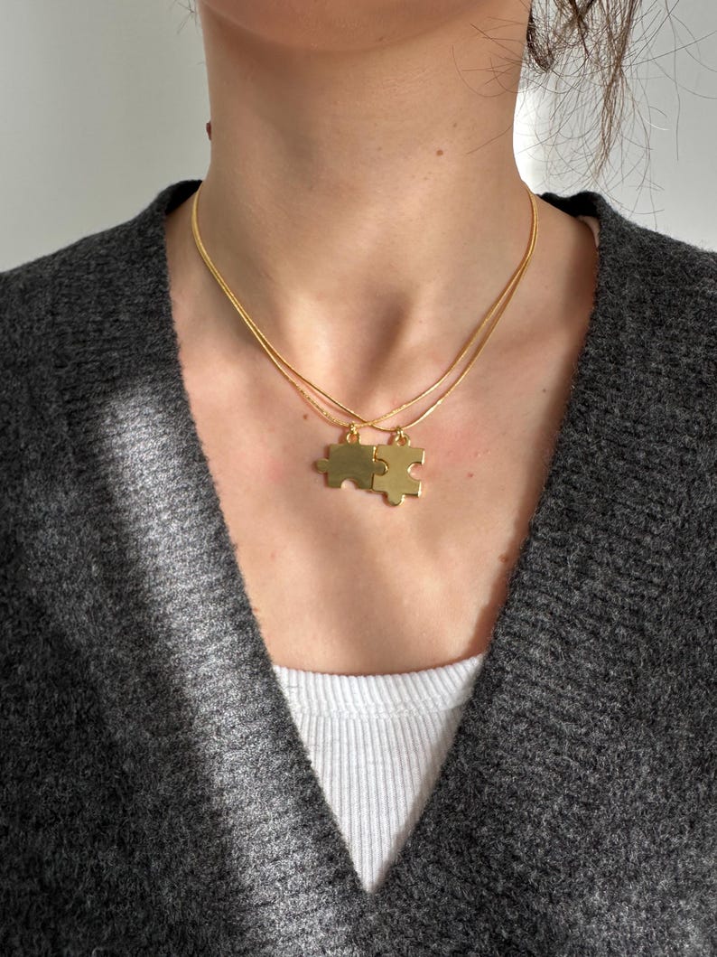 Inseparable Puzzle Necklace