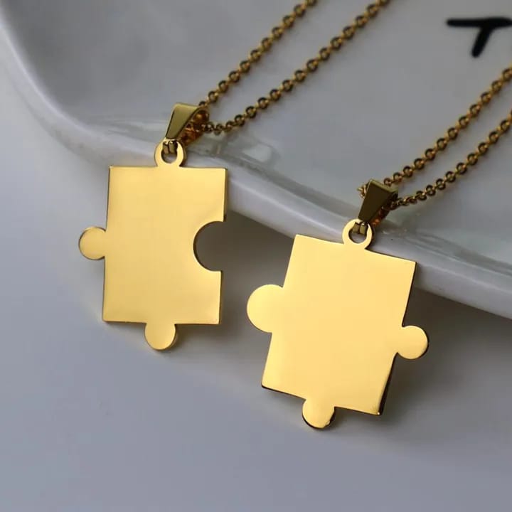 Inseparable Puzzle Necklace