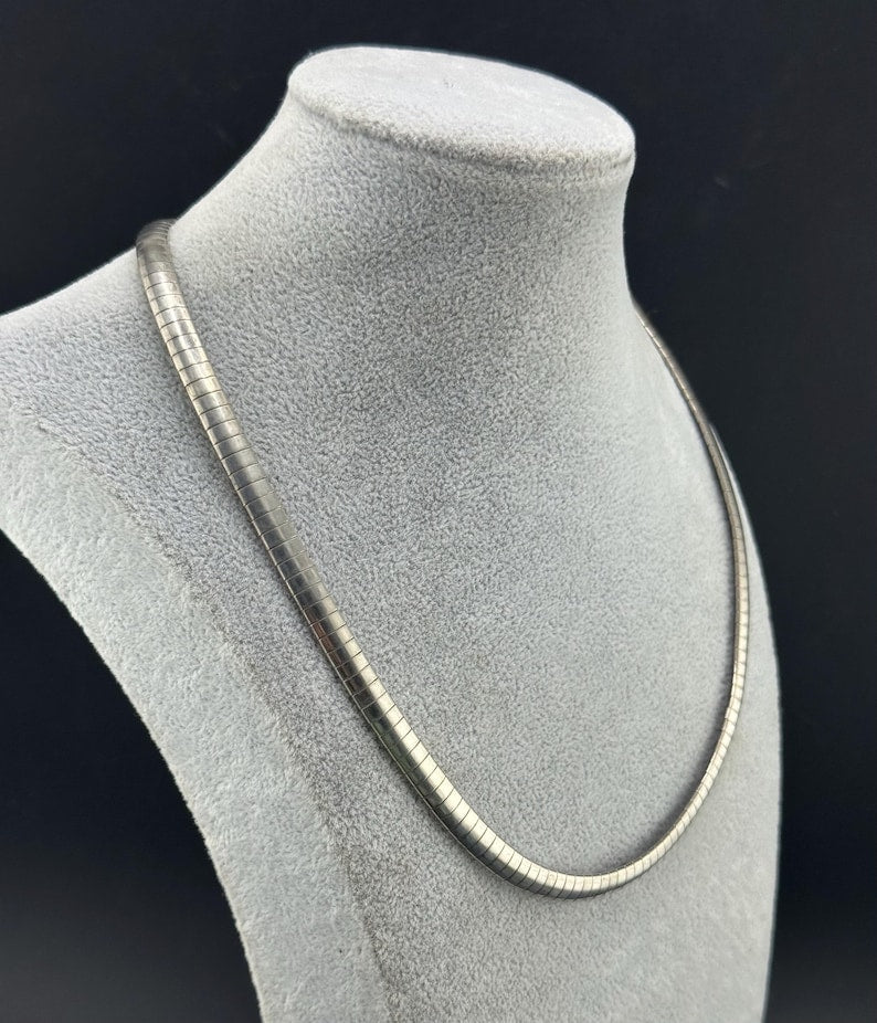 Vintage Italian Snake Necklace