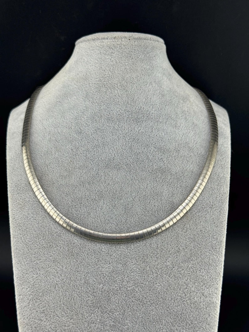 Vintage Italian Snake Necklace