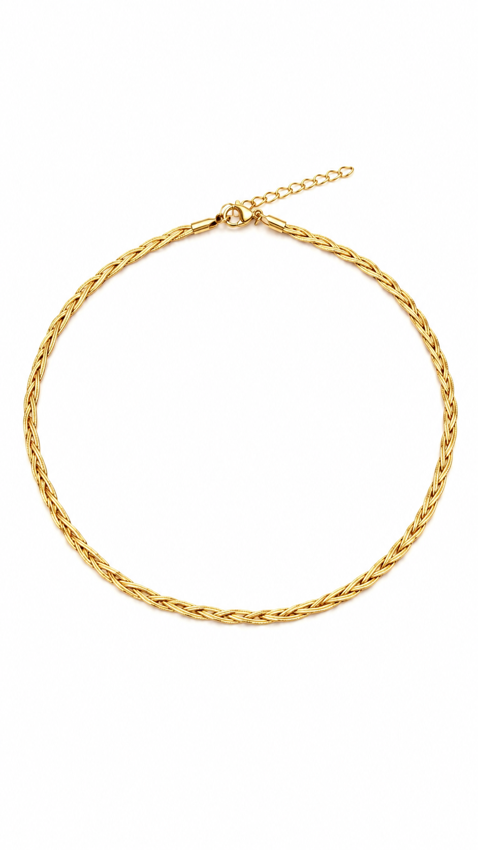 Trinity Herringbone Necklace
