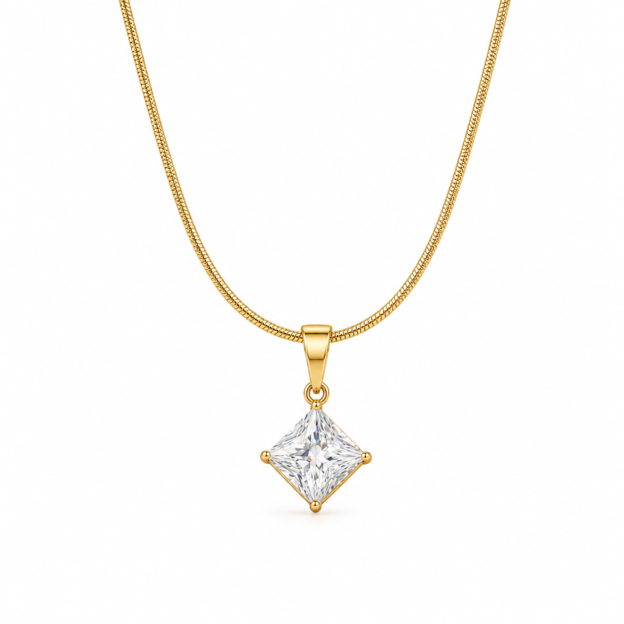 Stellar Solitaire Necklace