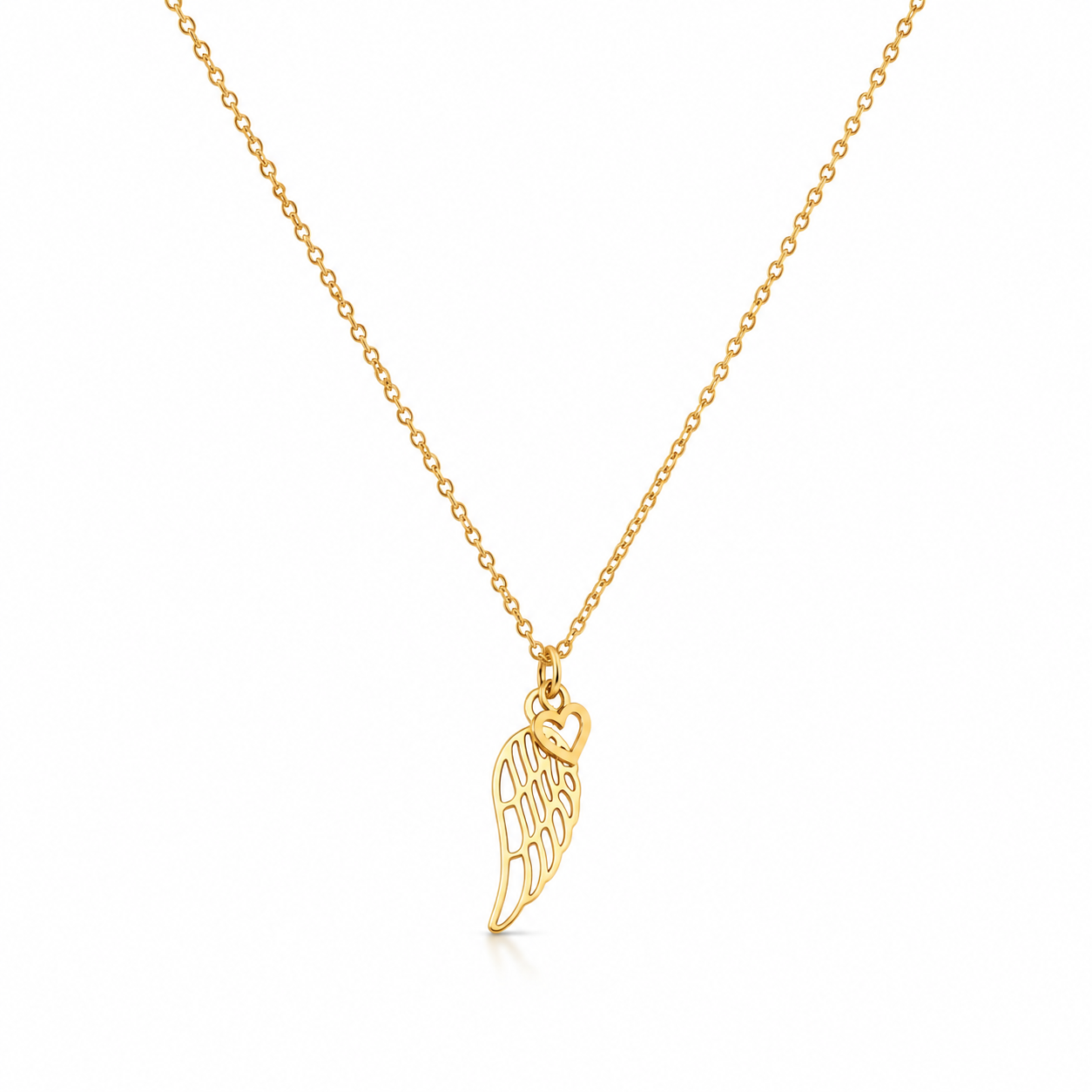 Guardian Wing Necklace (Titanium Steel)