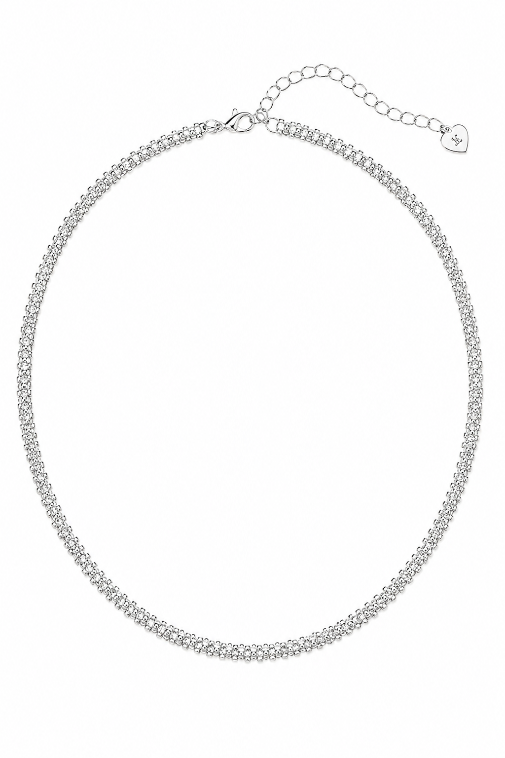 Mira Silver Necklace (925 Sterling silver)