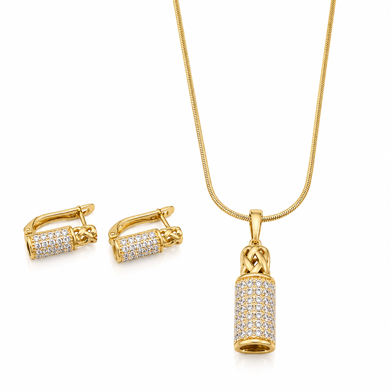 Capsule Necklace Set