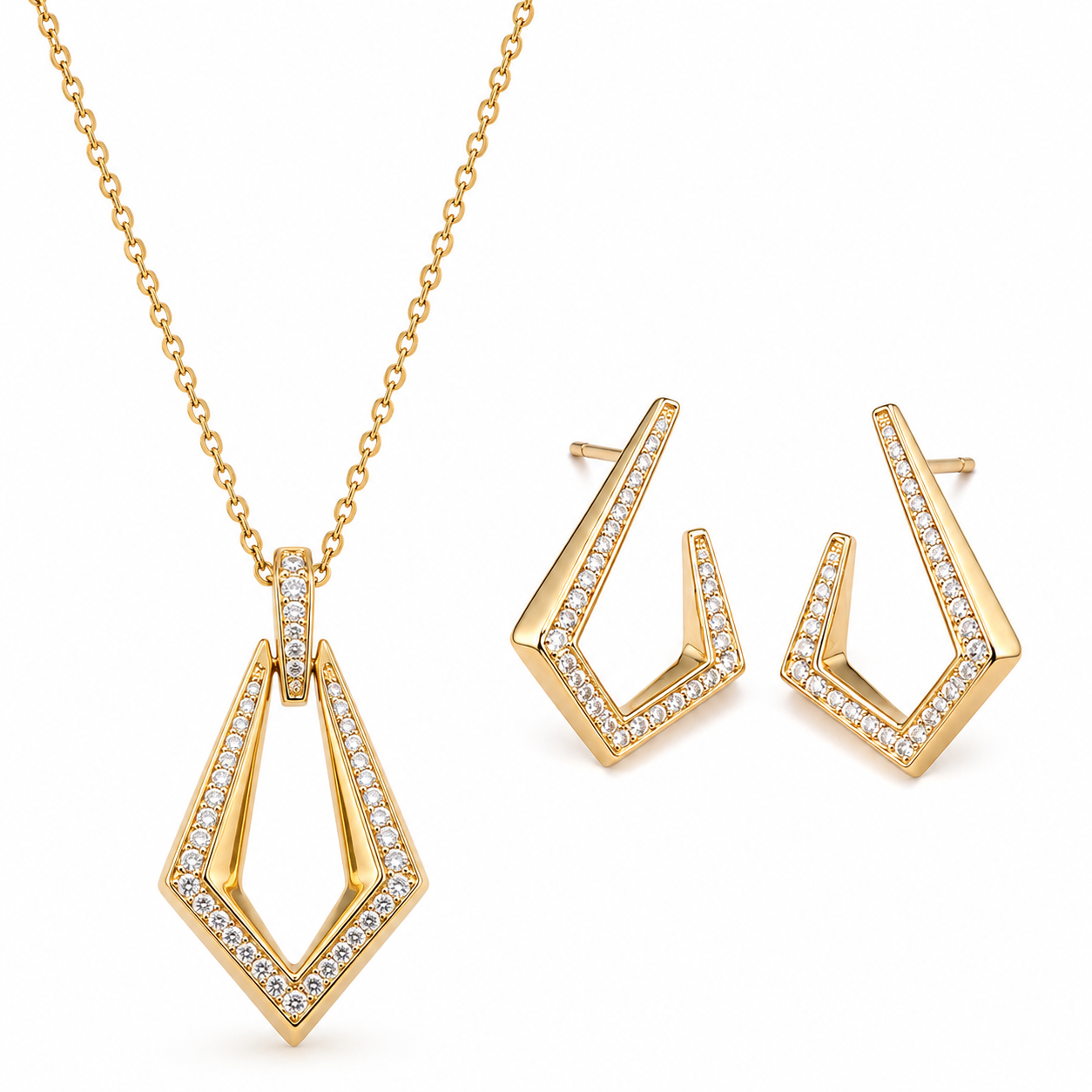 Prism Apex Necklace Set