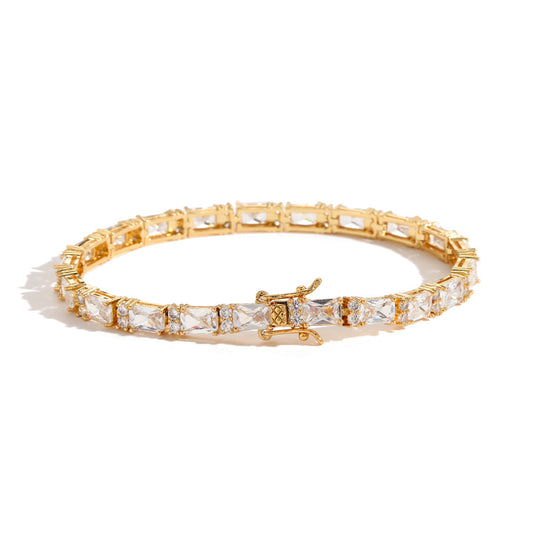 Brick Tennis Bracelet