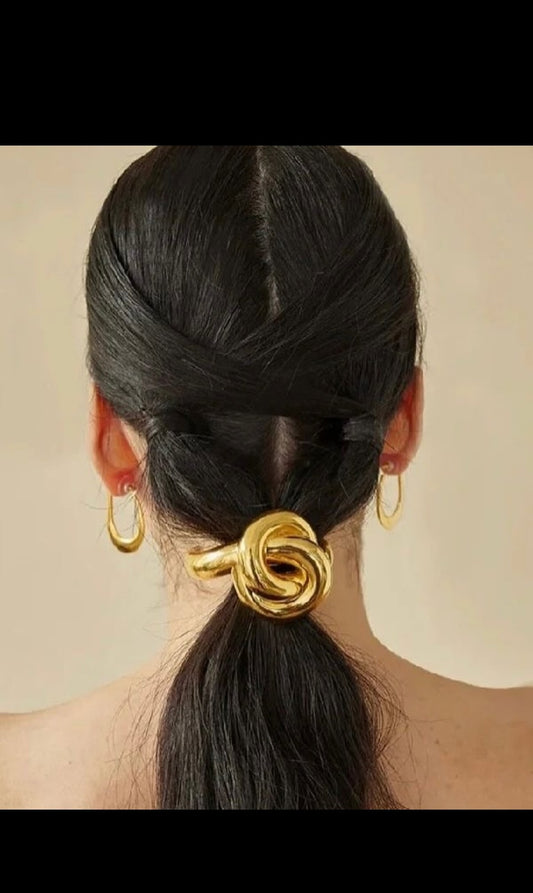 The Gold Knot Hair Band