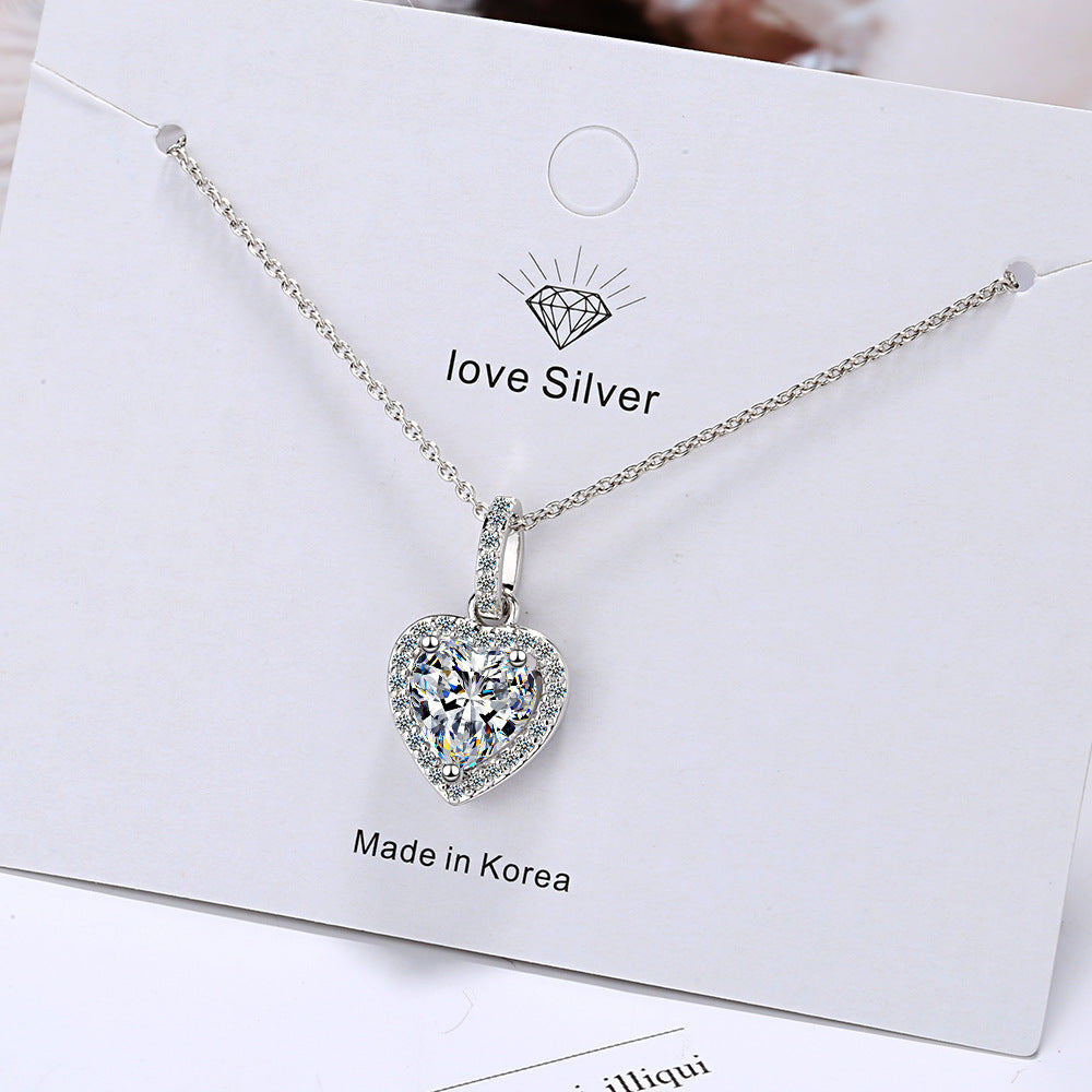 The heart symbolizes love and commitment, making it a perfect piece for meaningful occasions.