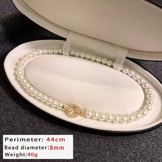 Eternal Dew Necklace (Fresh Water Pearls)