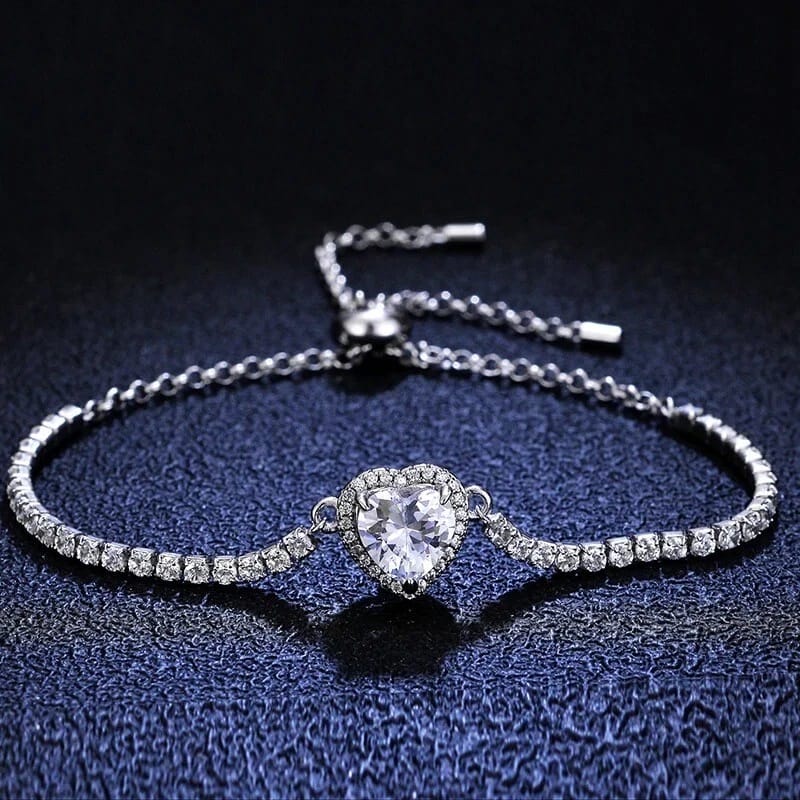 Forever Heart Necklace Set