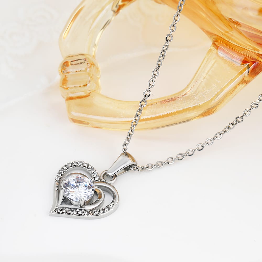 Forever Heart Necklace Set