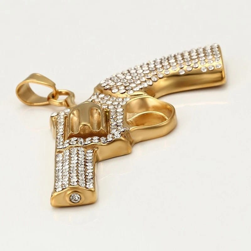 Loaded Gun Necklace