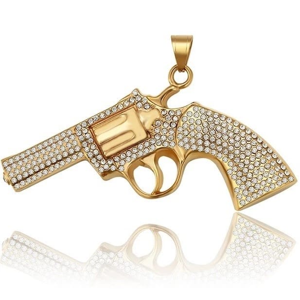 Loaded Gun Necklace