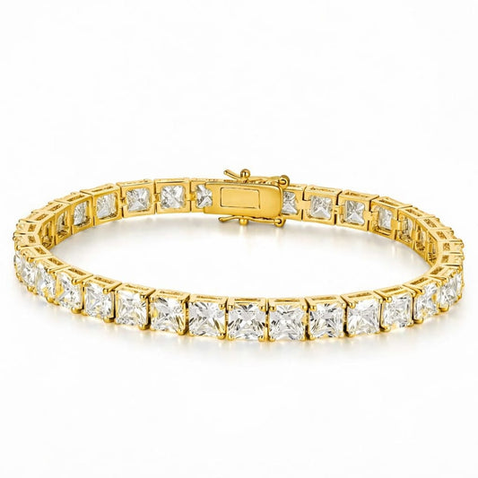 Luxury Princess Cut Tennis Bracelet