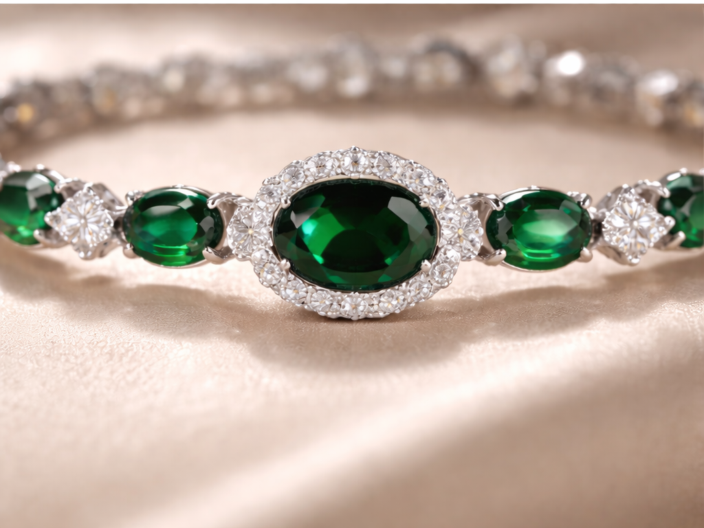 Sophie Emerald bracelet